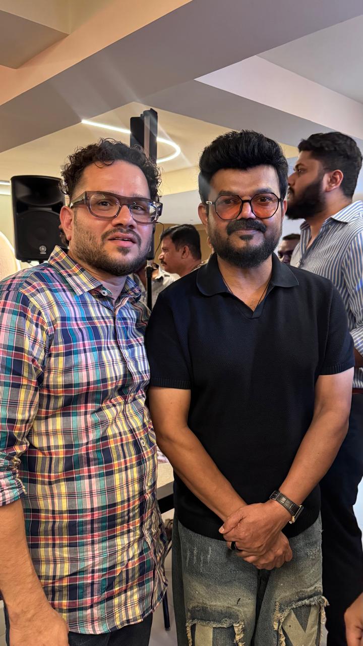 Shameem (@nk.vlog_official) with Malayalam film director Nadirshah.